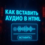 Как вставить аудио в HTML — музыка на сайте на примерах