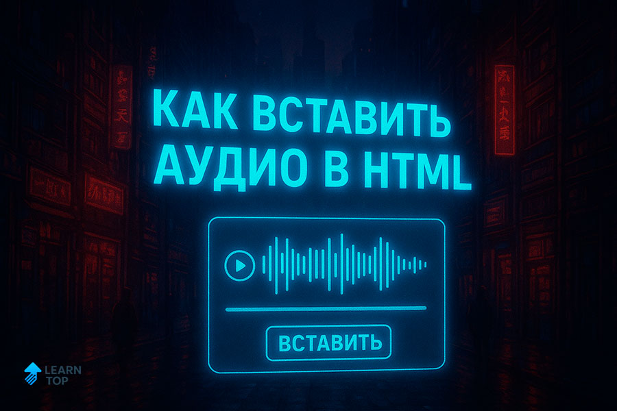 Как вставить аудио в HTML — музыка на сайте на примерах