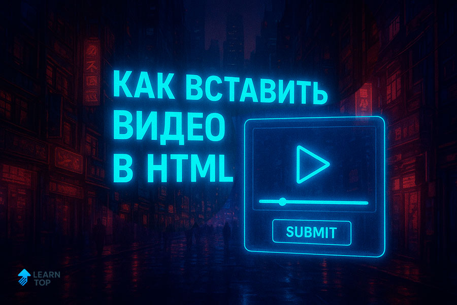 Как вставить видео в HTML — на примерах