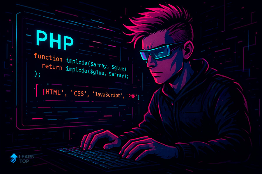 Как сделать PHP массив в строку правильно