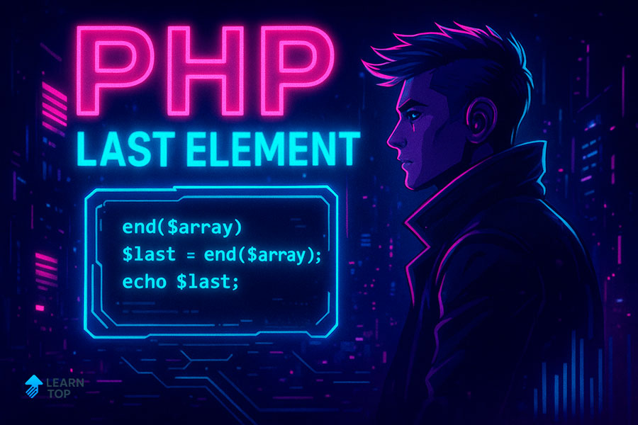 Как в PHP получить последний элемент массива