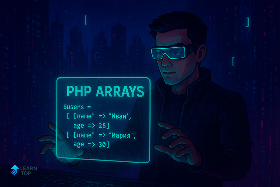 Многомерные массивы в PHP и работа с элементами массива