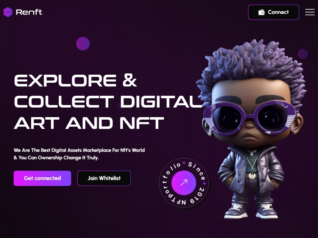 Renft — современный Bootstrap 5 шаблон для лендинга